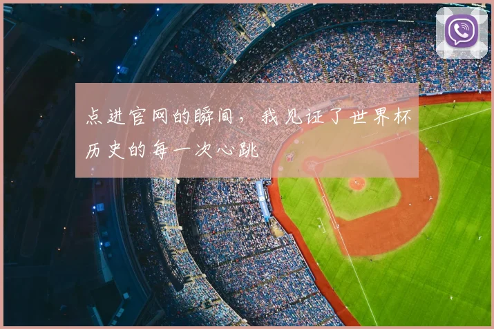 点进官网的瞬间,我见证了世界杯历史的每一次心跳