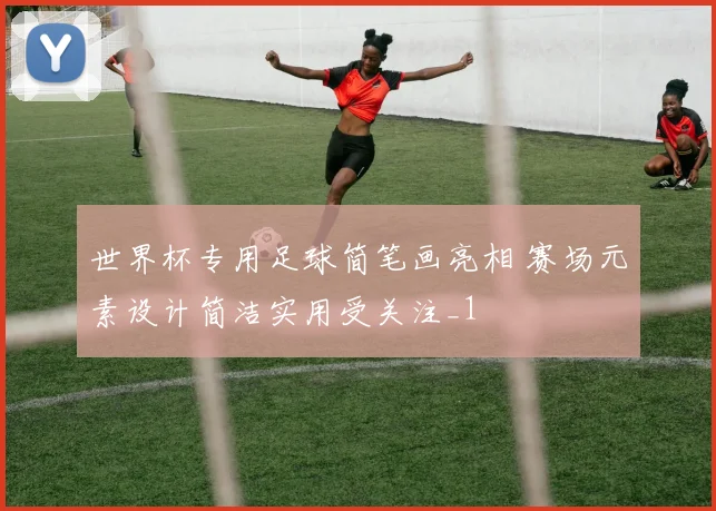世界杯专用足球简笔画亮相 赛场元素设计简洁实用受关注_1